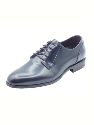 Chaussure à lacets Nero Giardini en bleu : devant