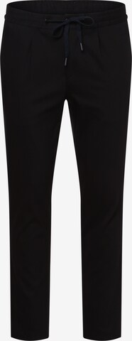 Finshley & Harding London Slimfit Broek ' Neithan ' in Blauw: voorkant