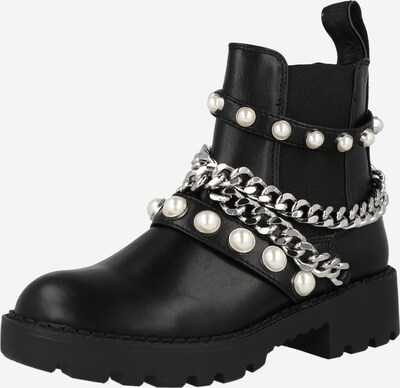 BUFFALO Chelsea Boots 'SIMI' in schwarz / silber / weiß, Produktansicht