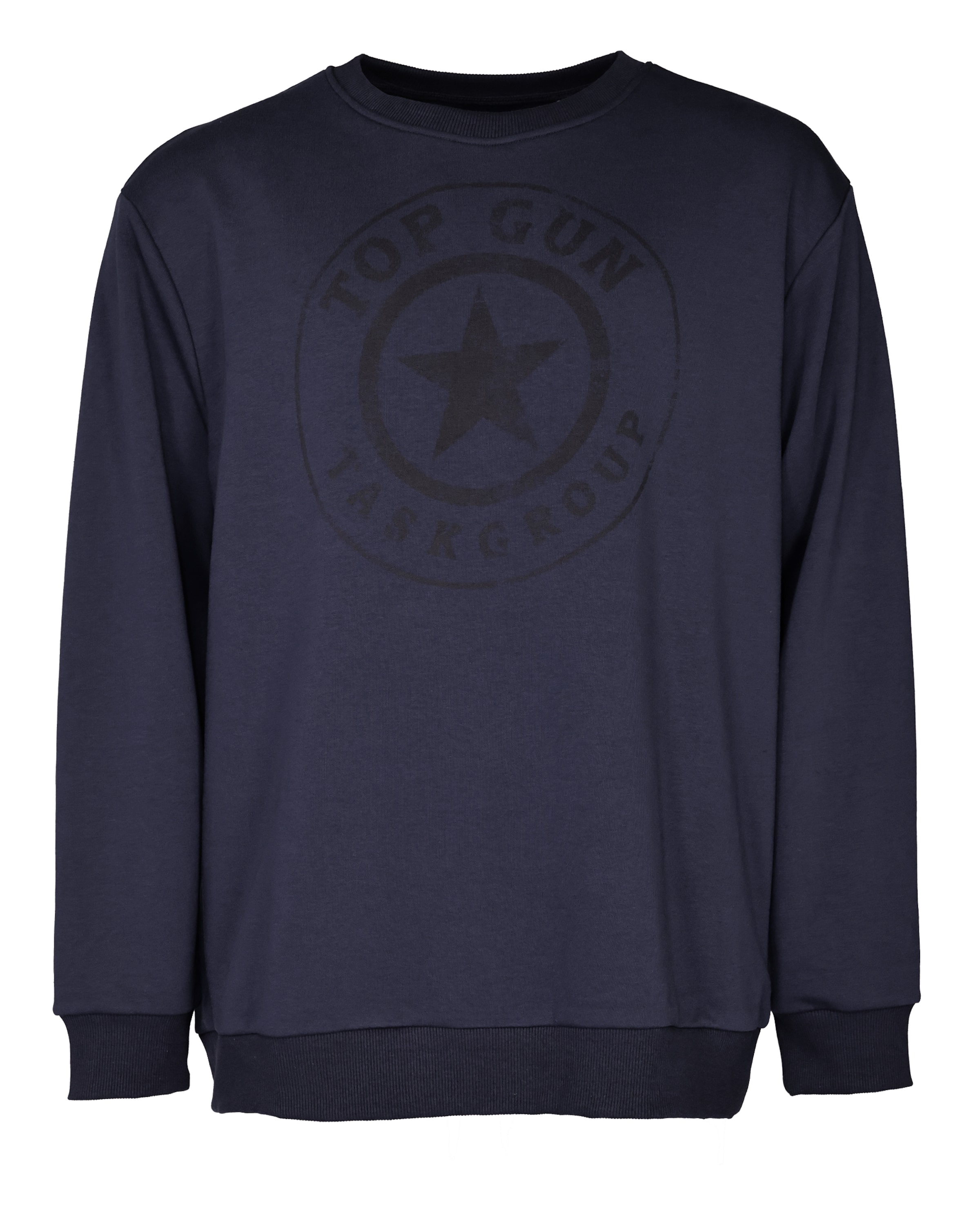 TOP GUN Sweatshirt in Blau: Vorderseite