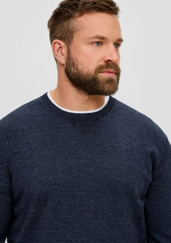 s.Oliver Men Big Sizes Pullover in Blau