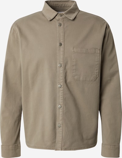 DAN FOX APPAREL Button Up Shirt 'Justin' in Khaki, Item view