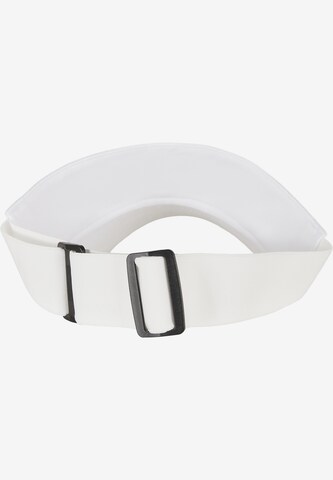 Flexfit Cap 'Performance Visor ' in White