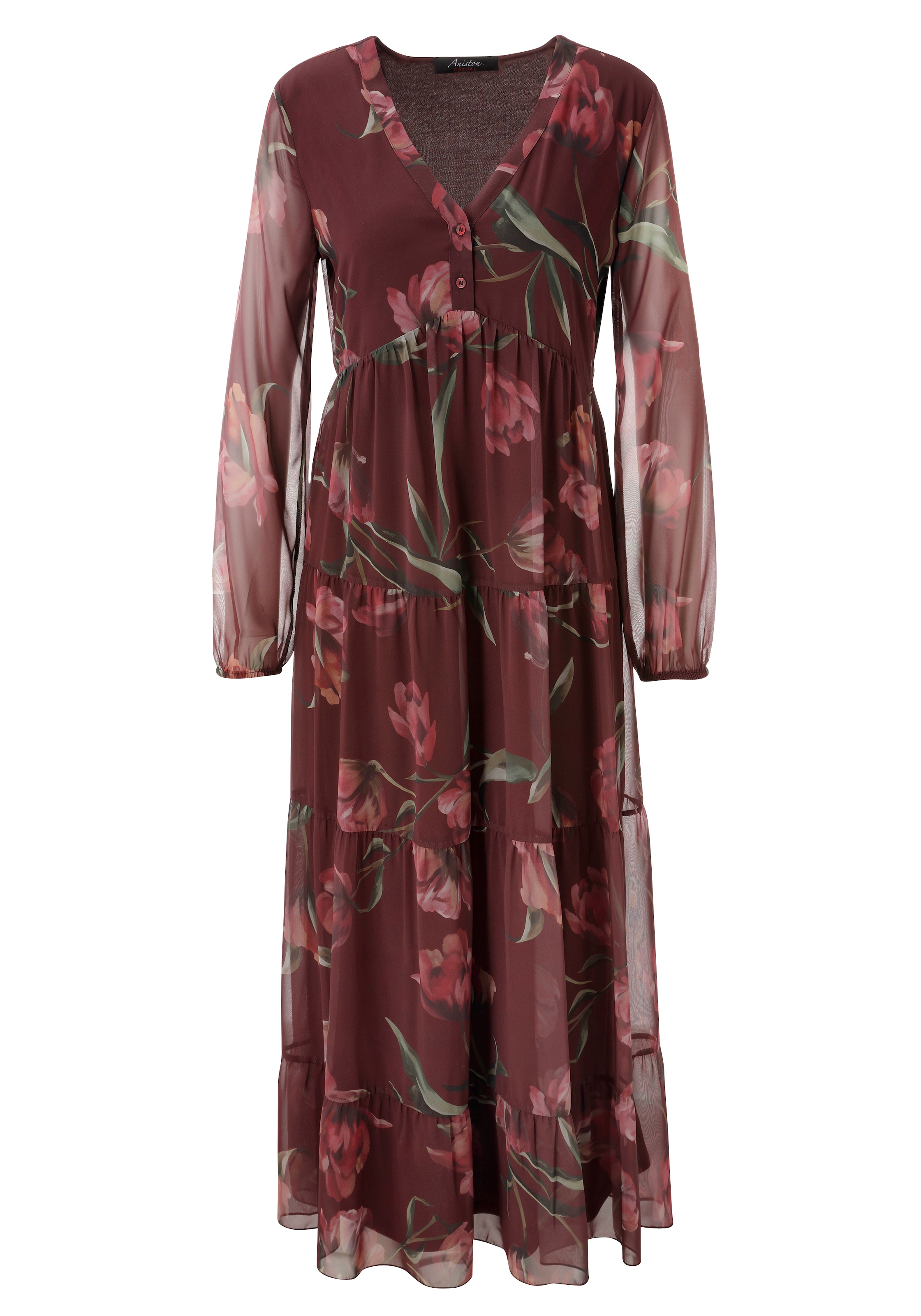 Aniston CASUAL Kleid in Rot: Vorderseite