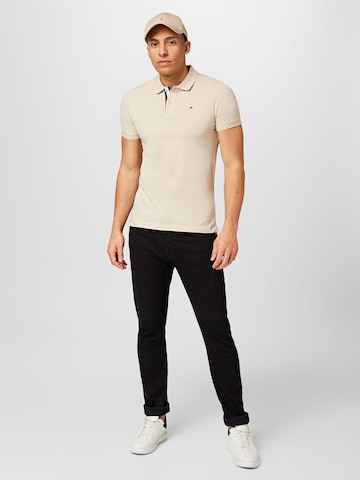 Tommy Jeans Koszulka w kolorze beżowy