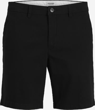 Jack & Jones Plus Cargoshorts in Schwarz: Vorderseite