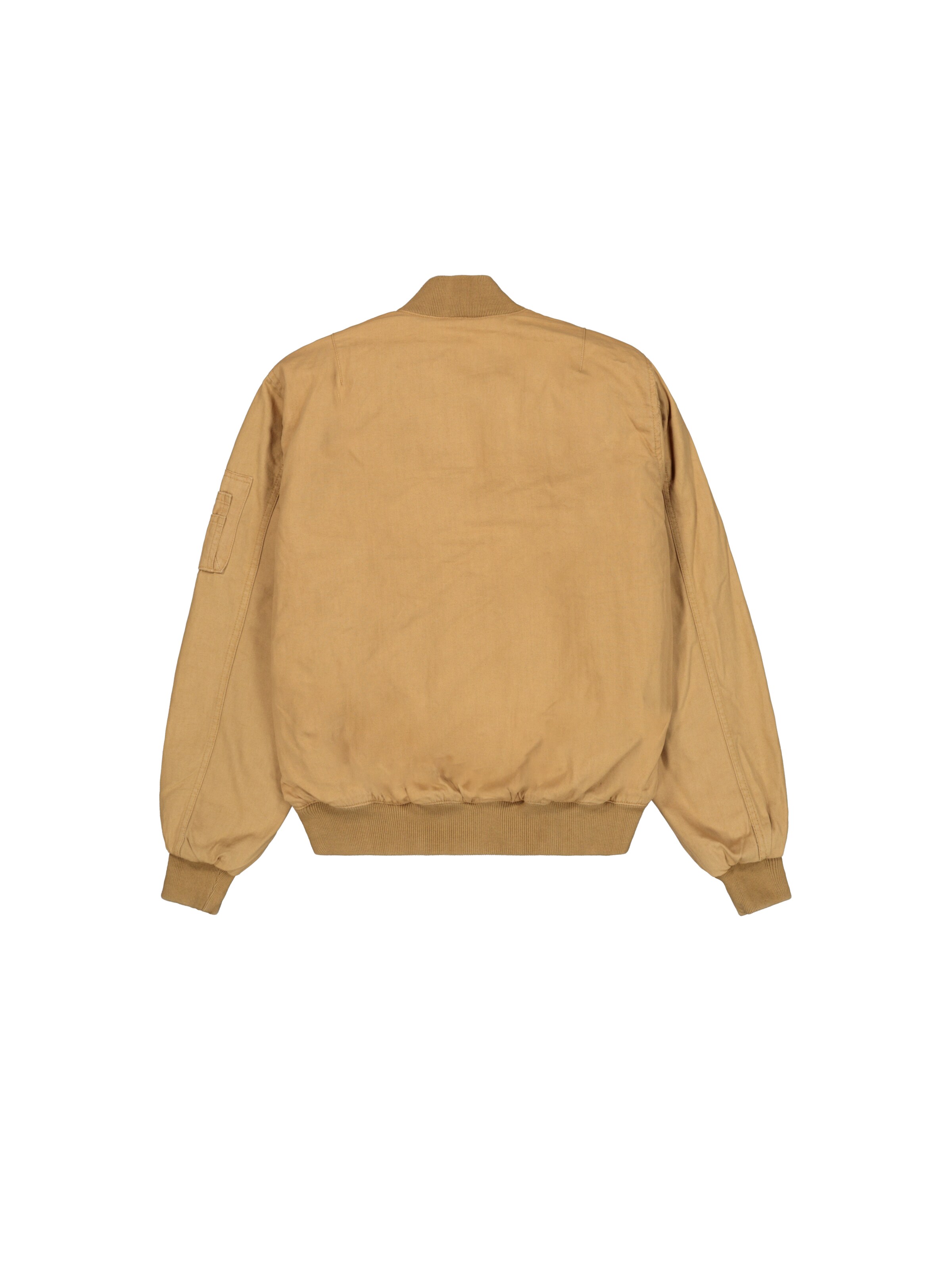 ALPHA INDUSTRIES Jacke 'MA-1 Mod' in Grün: Rückseite