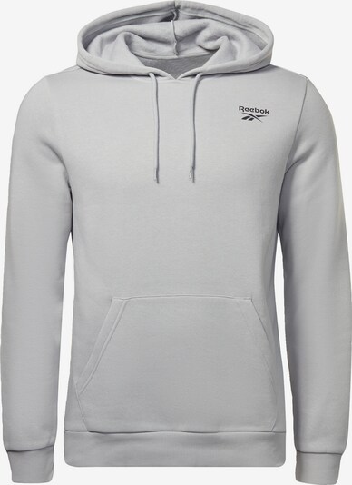 Reebok Sport Sweatshirt de desporto ' Identity ' em cinzento / preto, Vista do produto
