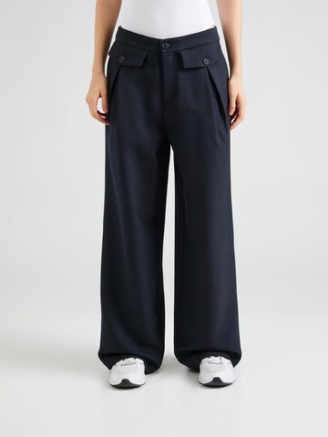 SAINT TROPEZ Loosefit Hose 'Chava' in Blau: Vorderseite
