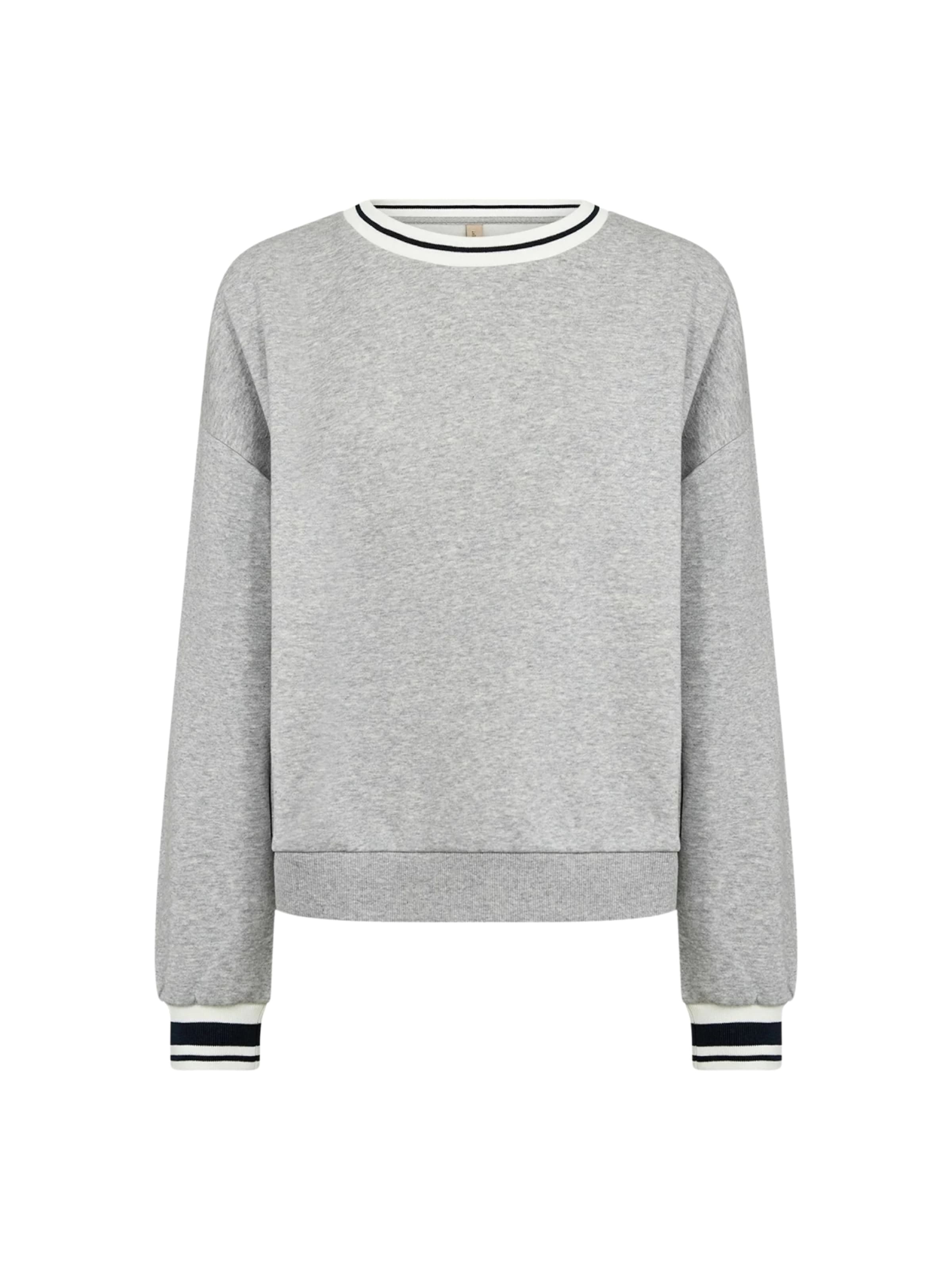Soyaconcept Trui ' SC ' in Grijs: voorkant