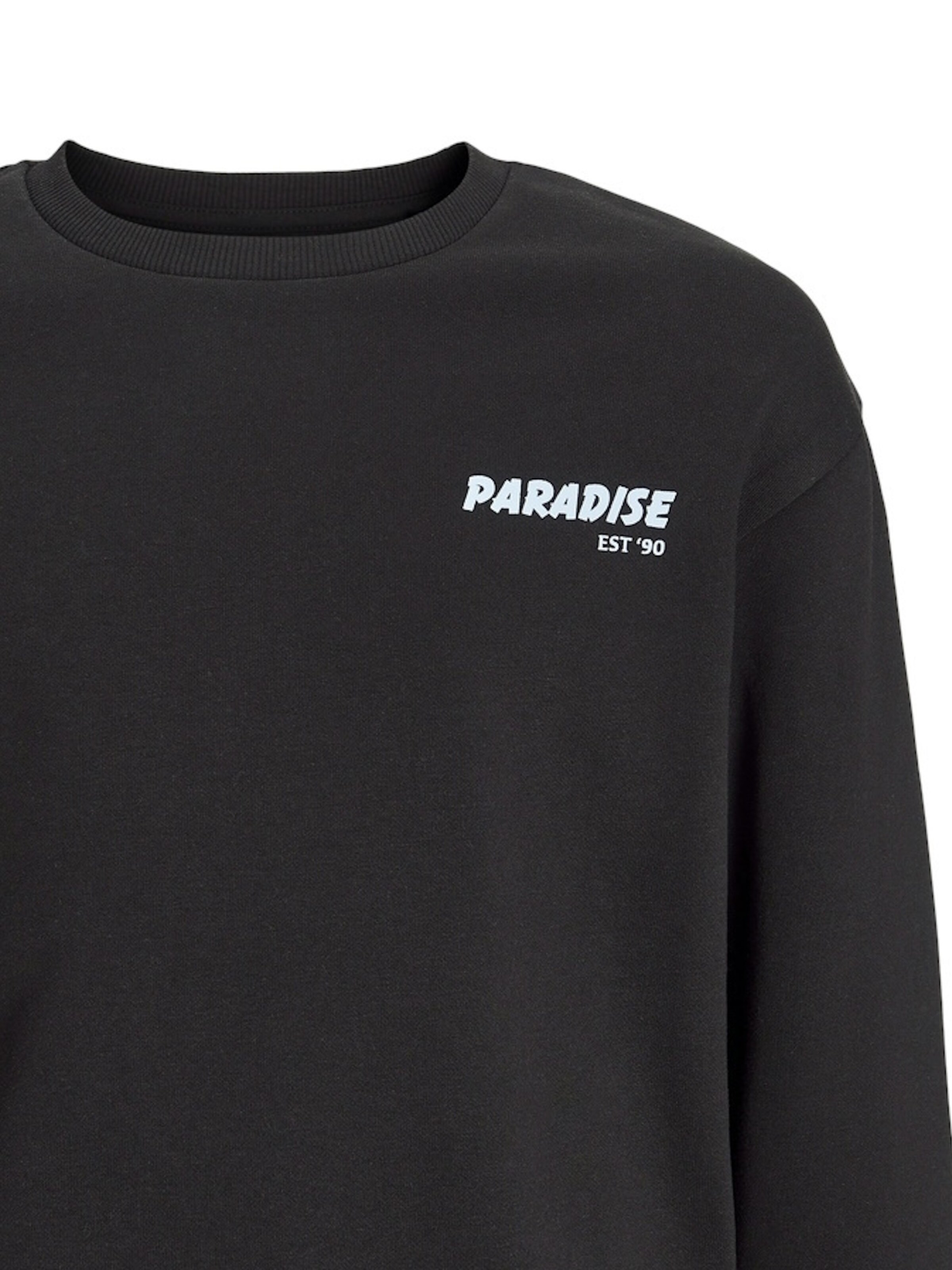 Jack & Jones Junior Sweatshirt 'Charge' in Zwart