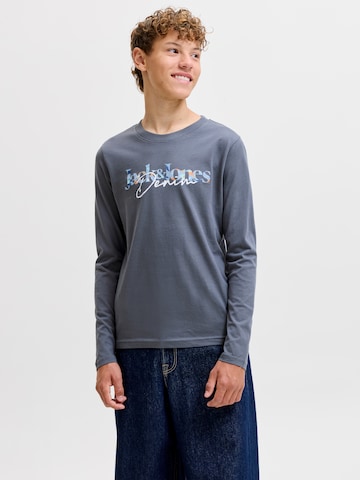 Jack & Jones Junior Shirt 'JJTOM' in Grijs: voorkant