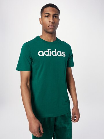 ADIDAS SPORTSWEAR Performance Shirt 'Essentials' in Green: front