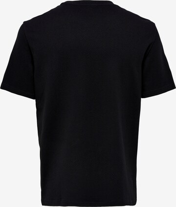 Only & Sons T-Shirt 'Gace' in Schwarz