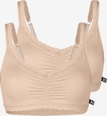 like it! Bodice 'Olivia' in Beige: front