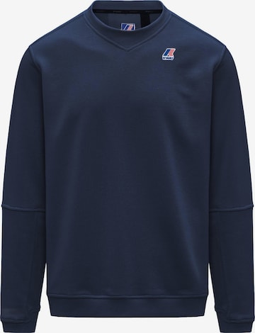K-Way - Sudadera 'FELPA NAEL POLY COTTON' en azul: frente