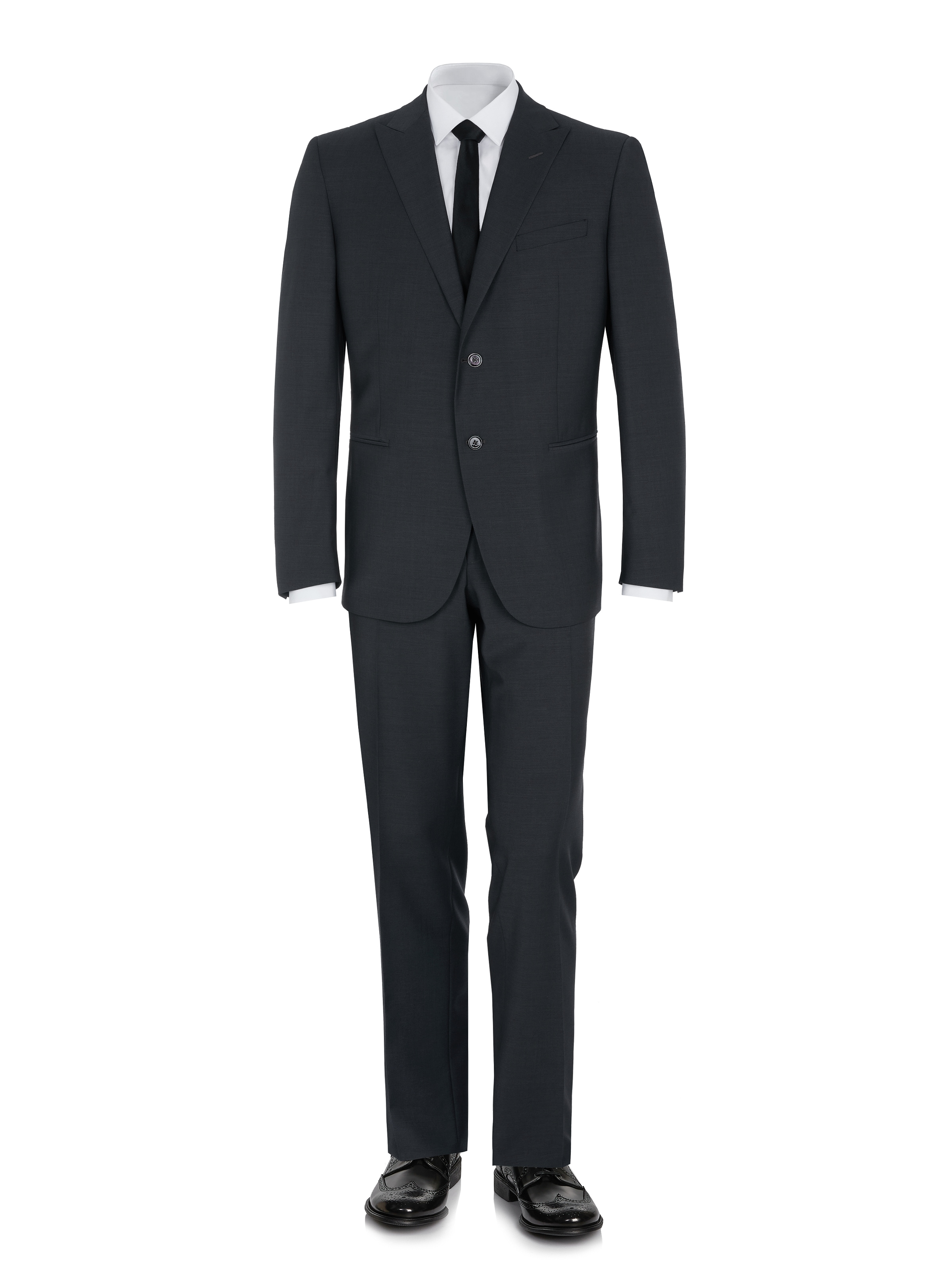 Corneliani Regular Suit 'Corneliani Anzug' in Grey: front