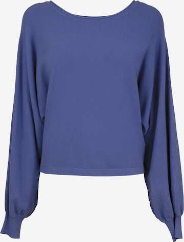 Pullover di Influencer in blu: frontale