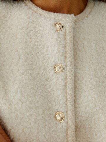 OUI Strickjacke in Beige