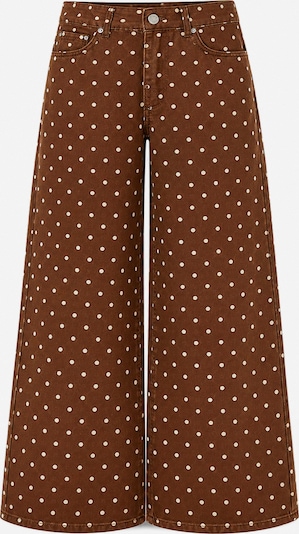 IT'S BASIC Jeans 'POLKA BAGGY LOW RISE JEANS' in 34/28 in schoko, Produktansicht