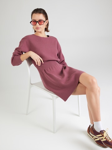 ABOUT YOU Pletené šaty 'Annelie' - Ružová: predná strana