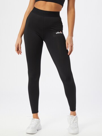 ELLESSE - Skinny Calças de desporto 'Quintino' em preto: frente