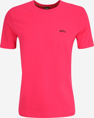 BOSS Green T-Shirt in Pink: predná strana