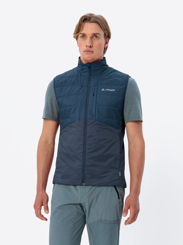 VAUDE Sportbodywarmer 'Freney VE IV' in Blauw: voorkant
