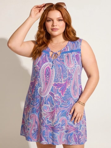 Shape Of You Summer dress in Blue