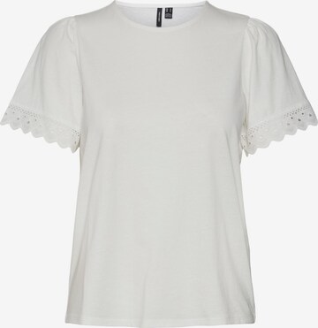 VERO MODA - Camiseta 'Panna Glenn' en blanco: frente