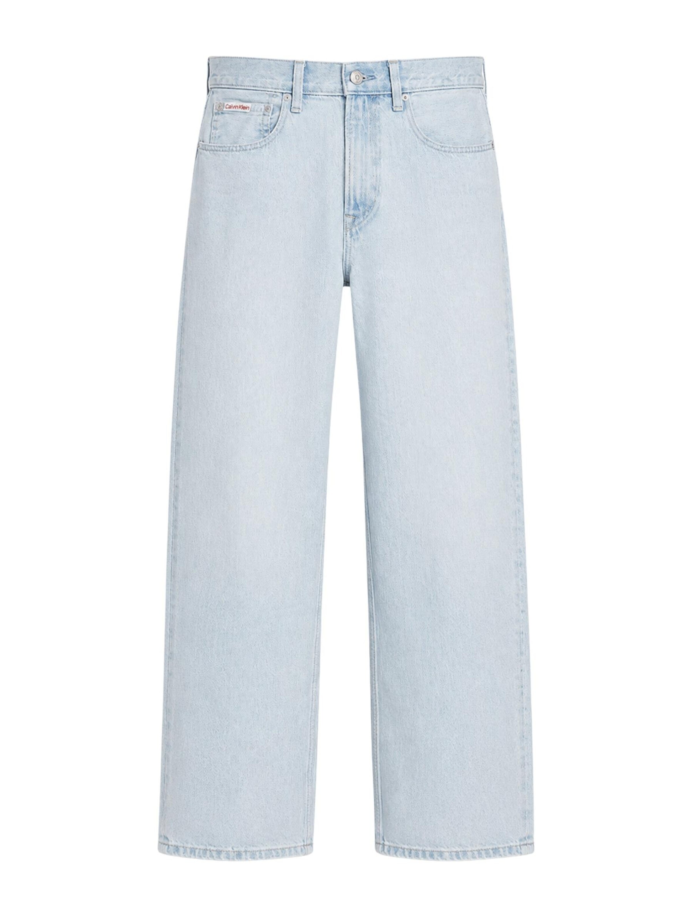 Calvin Klein Regular Jeans 'CALVIN KLEIN 90S STRAIGHT VINTAGE PANTALONE'‌‌‌ in Blau: Vorderseite