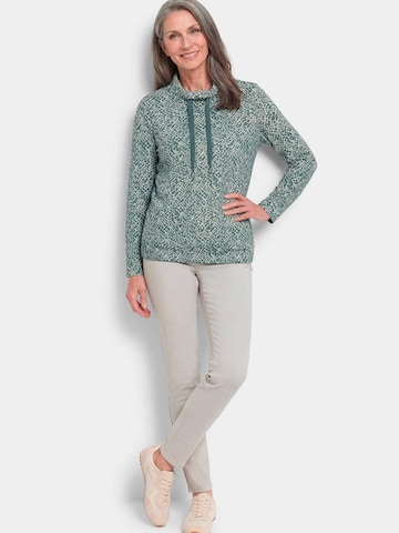 Sweat-shirt Goldner en vert