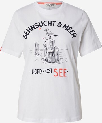 Eight2Nine T-Shirt in Weiß: predná strana