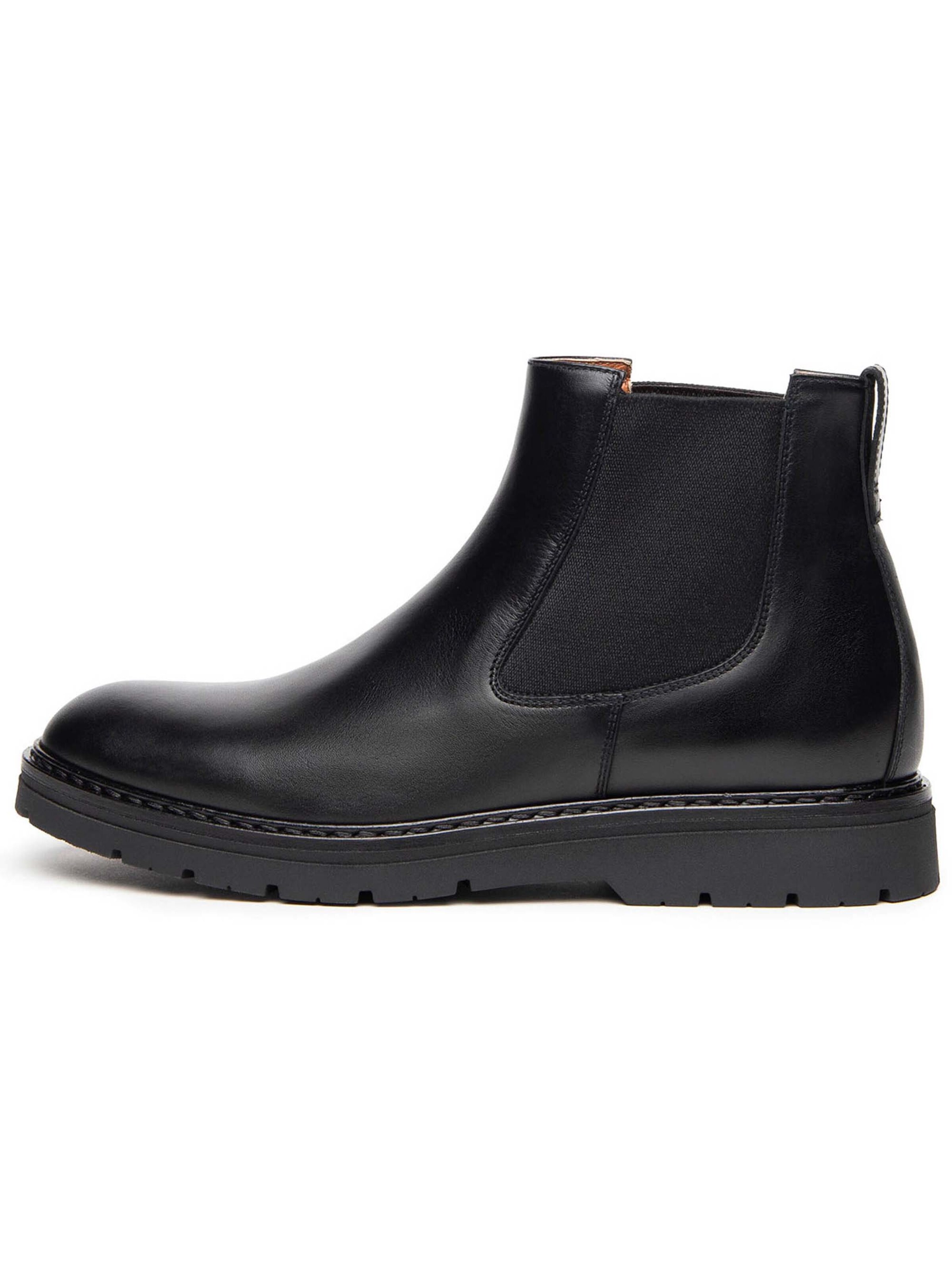 Nero Giardini Chelsea Boots in Schwarz: Vorderseite
