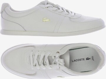 LACOSTE Sneakers & Trainers in 37,5 in White: front