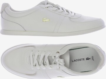 LACOSTE Sneaker 37,5 in Weiß: predná strana