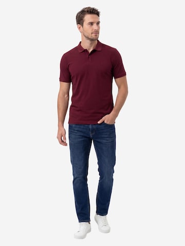 Ragman Shirt 'Basic' in Red