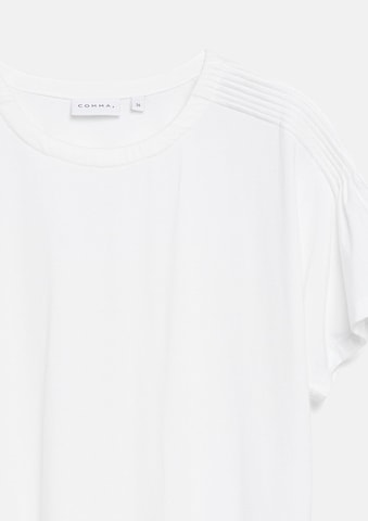 T-shirt COMMA en blanc