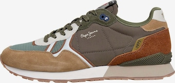 Pepe Jeans Sneaker 'BRIT MUST' in Braun: Vorderseite