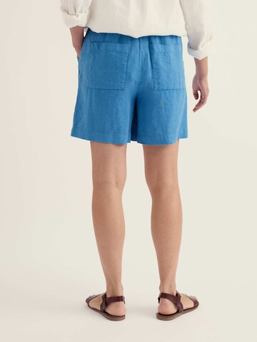 Seasalt Cornwall Loosefit Shorts 'Tide Flow' in Blau