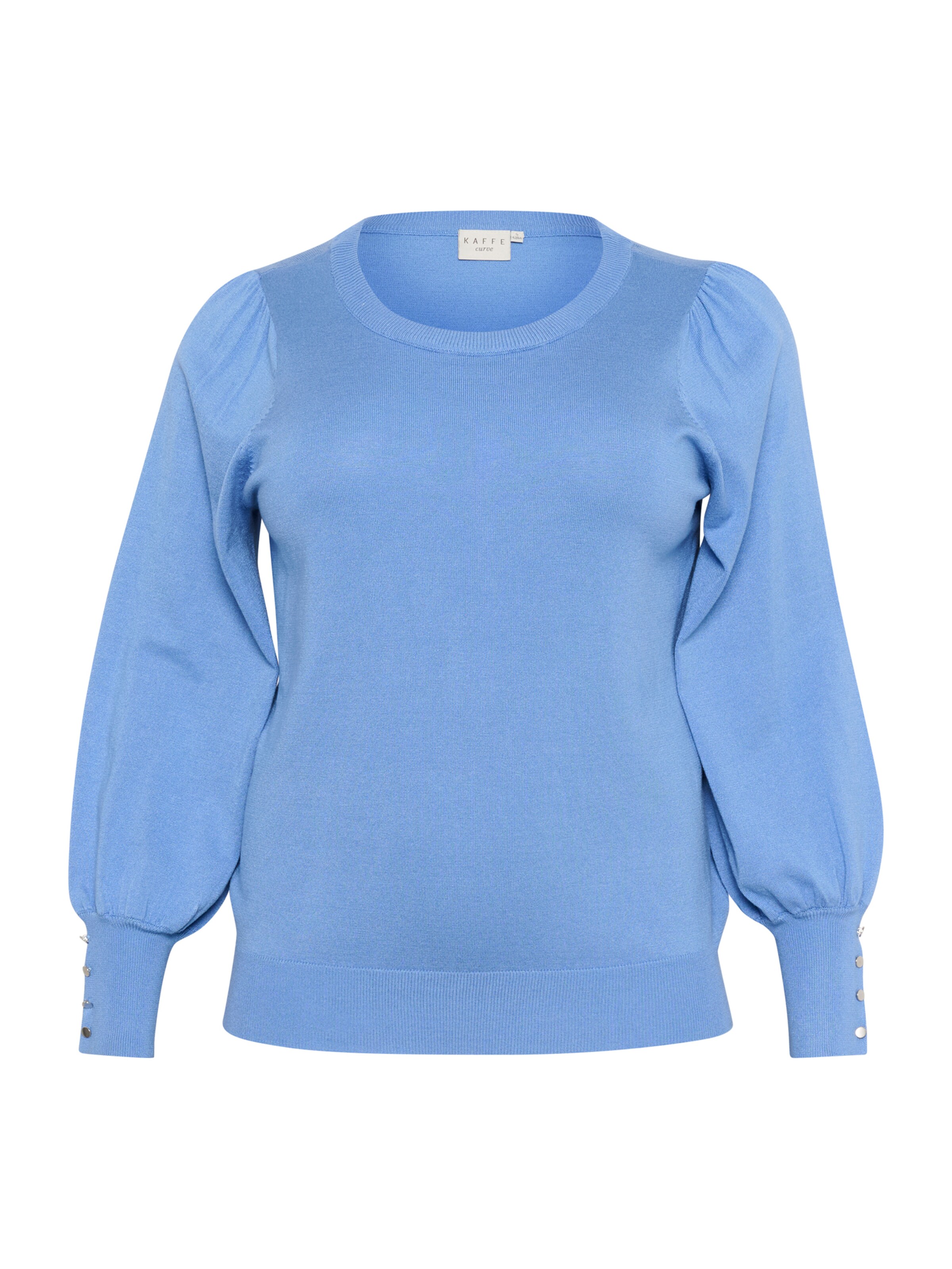 KAFFE CURVE Pullover 'KC Lizzy' in Blau: Vorderseite