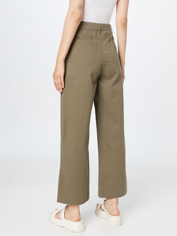 Wide Leg Pantalon Oasis en vert