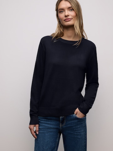 STREET ONE Пуловер в синьо