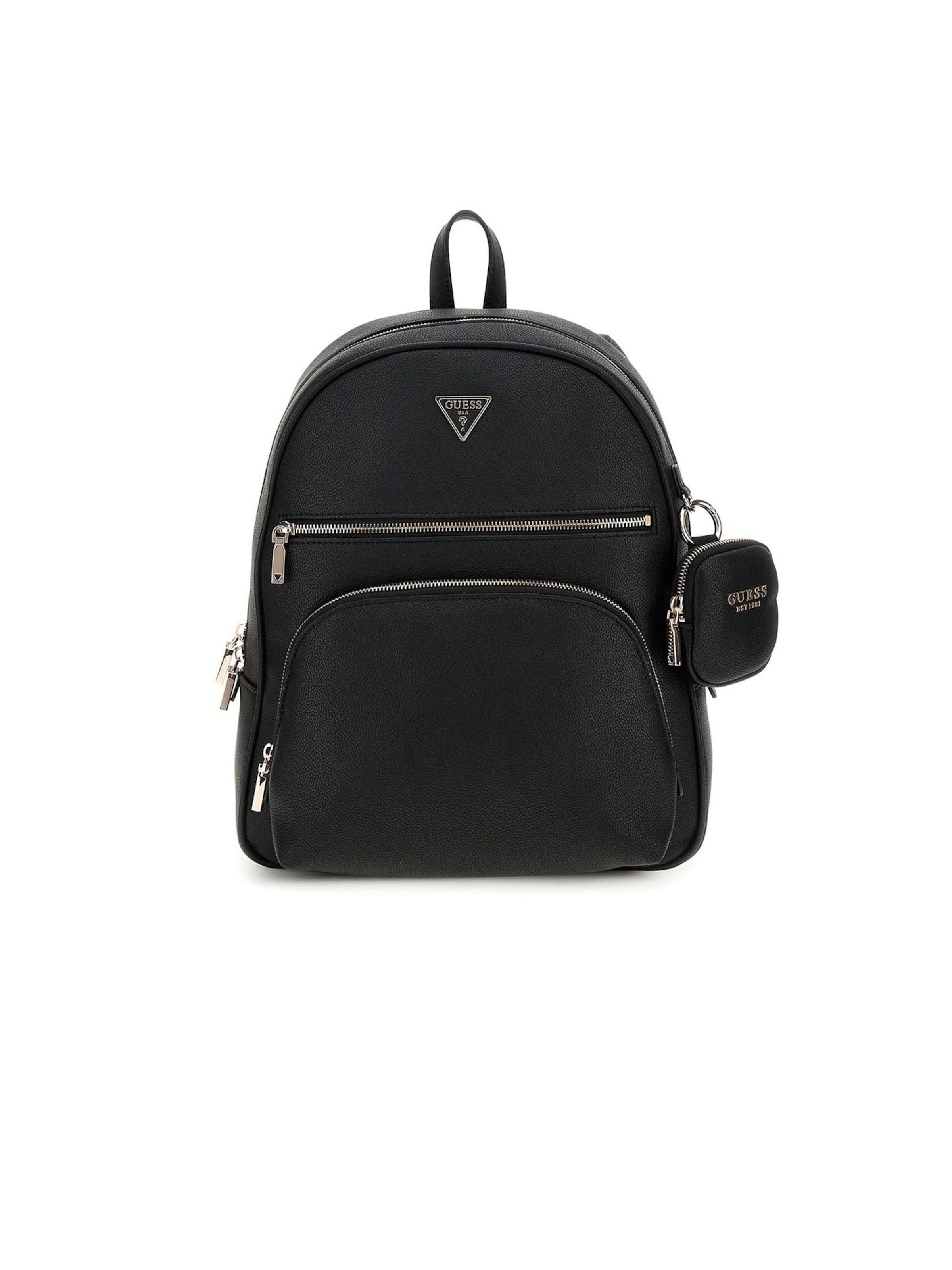 Zaino 'Power Play Ii Lrg Tech Bckpck' di GUESS in nero: frontale