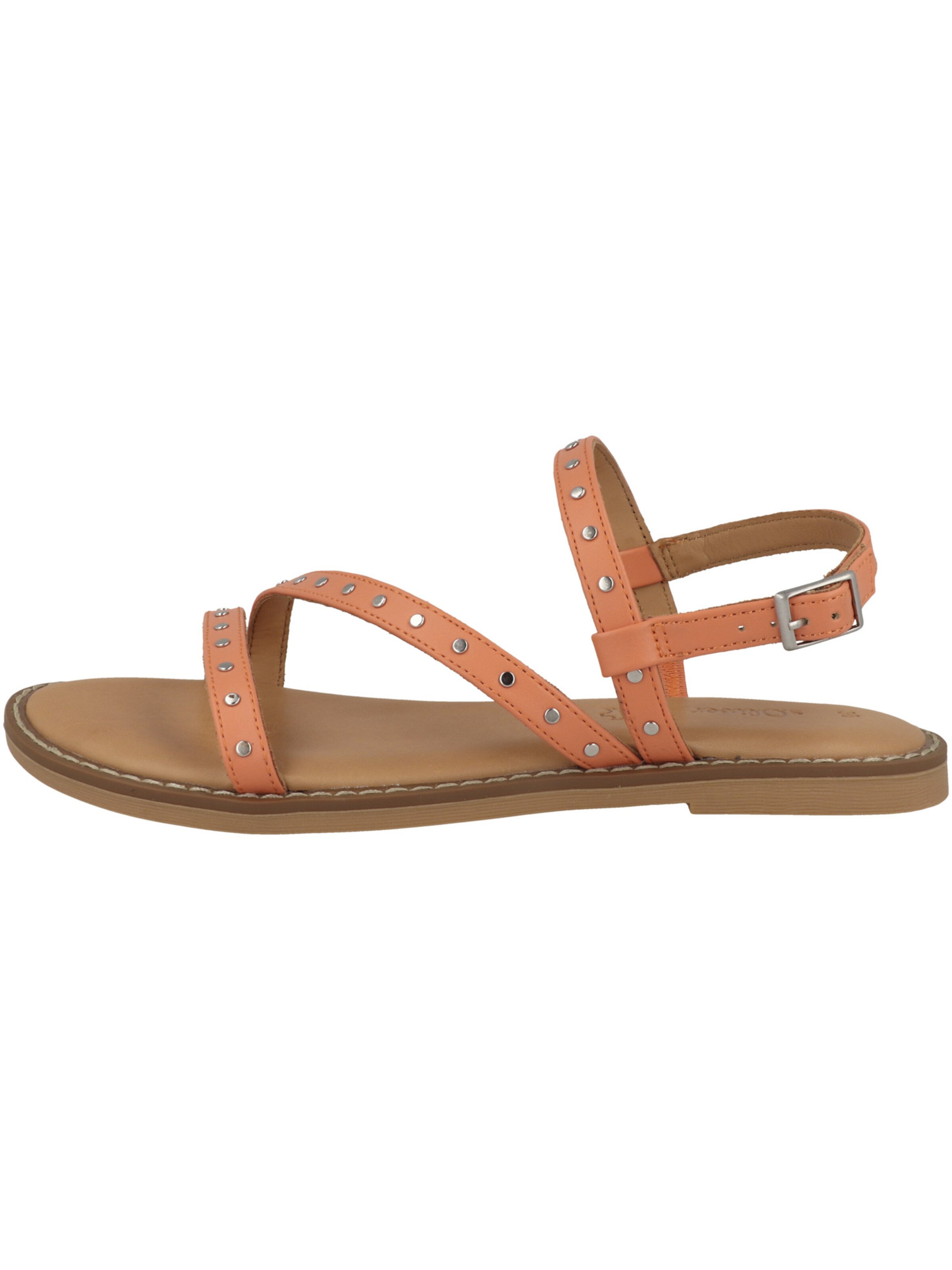 s.Oliver Strap Sandals in Orange