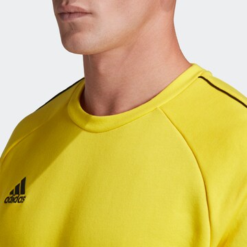 ADIDAS PERFORMANCE Athletic Sweatshirt in Yellow