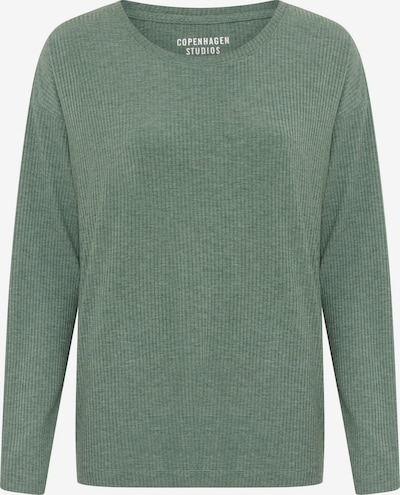 Marškinėliai iš Copenhagen Studios, spalva – alyvuogių spalva, Prekių apžvalga