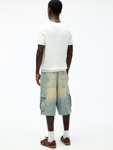 Pull-over Pull&Bear en blanc