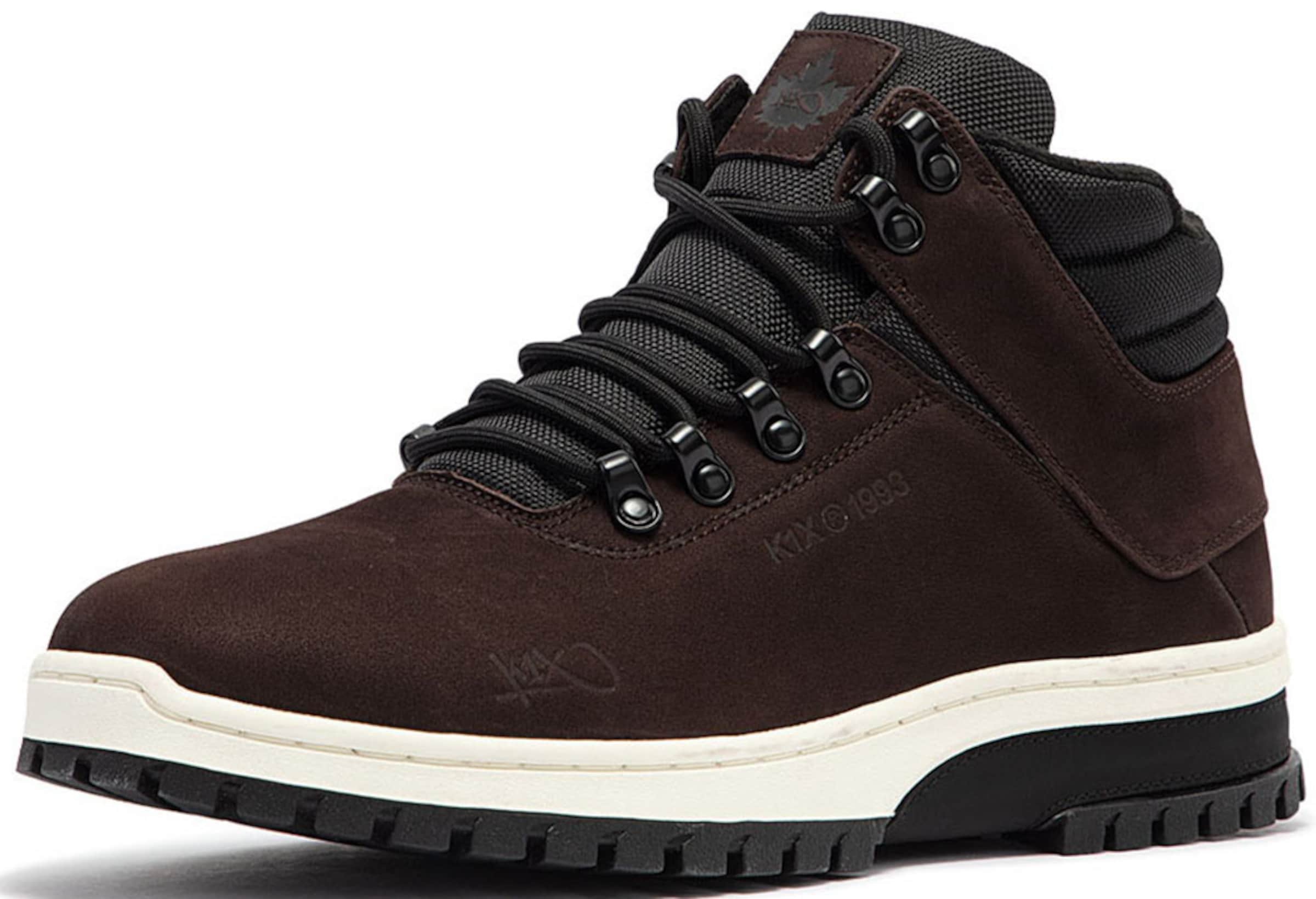 K1X Schnürboots in Braun: Vorderseite