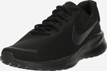 NIKE - Zapatillas de running 'Revolution 7' en negro: frente